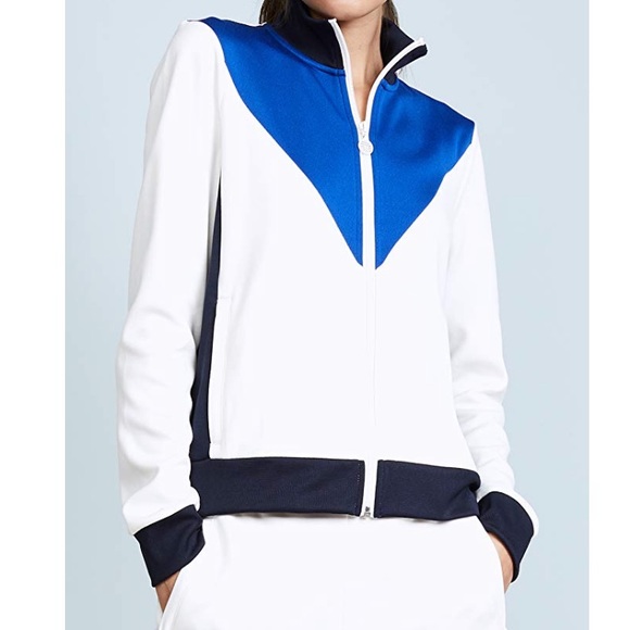 Tory Burch Jackets & Blazers - Authentic Tory Burch Chevron Track Jacket  small